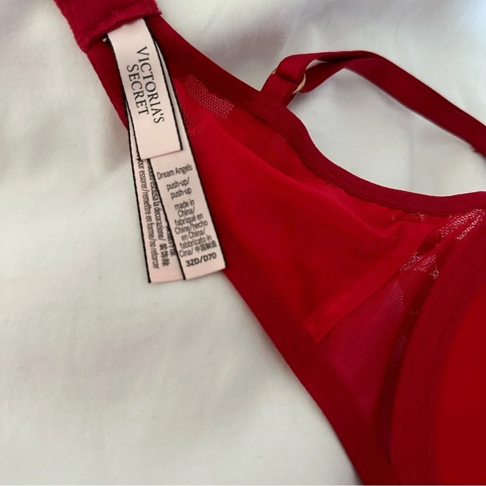 Red Lace Bra